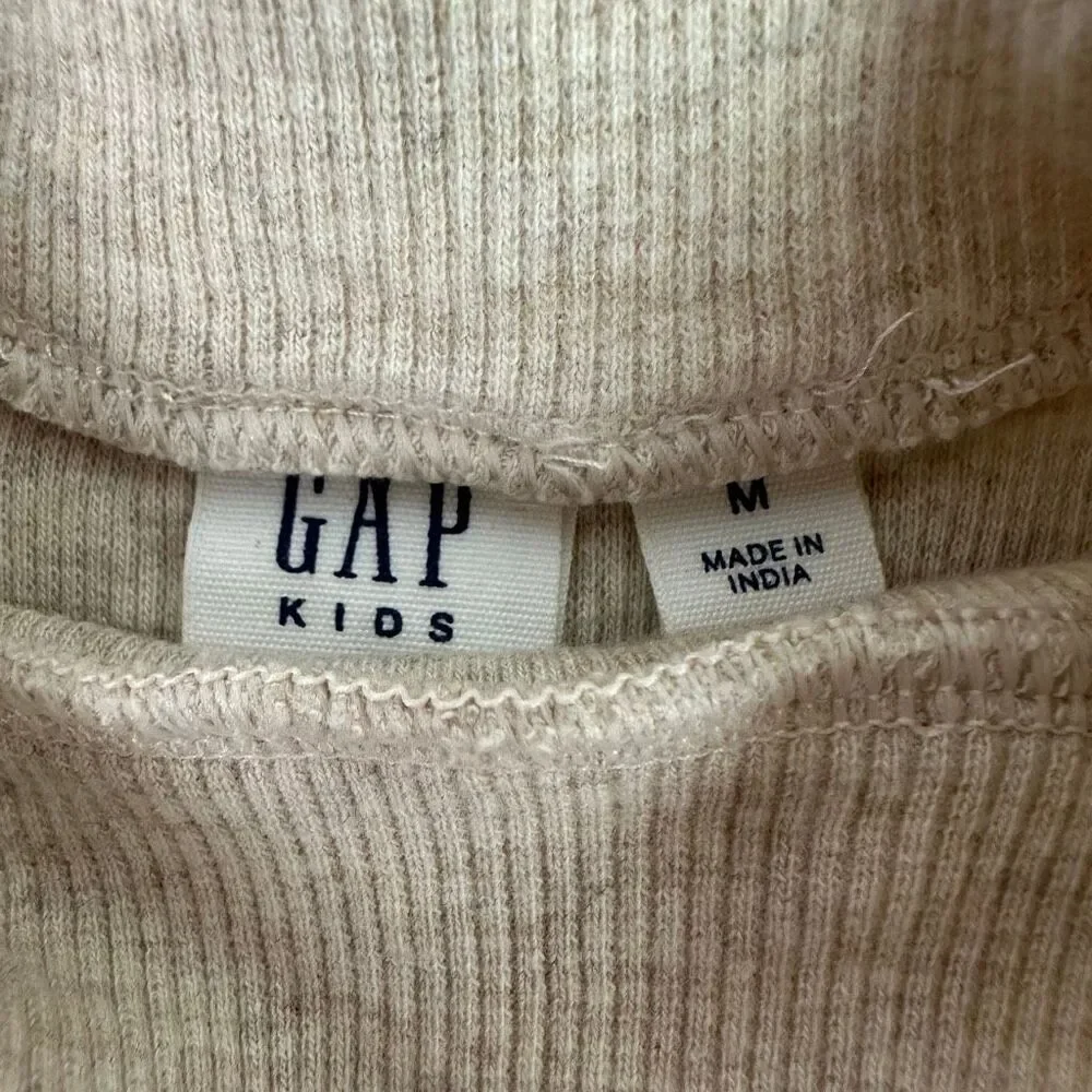 Gap Girls Medium Cream Pink Shimmer Tulle Dress